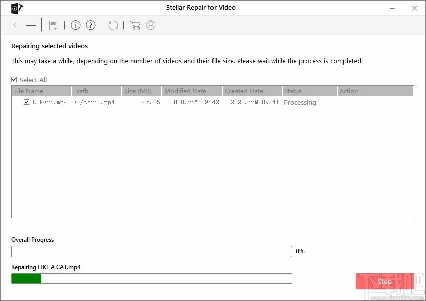 Stellar Repair for Video破解版下载,视频修复软件