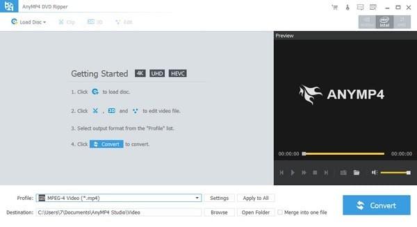 AnyMP4DVDRipper,视频转换.