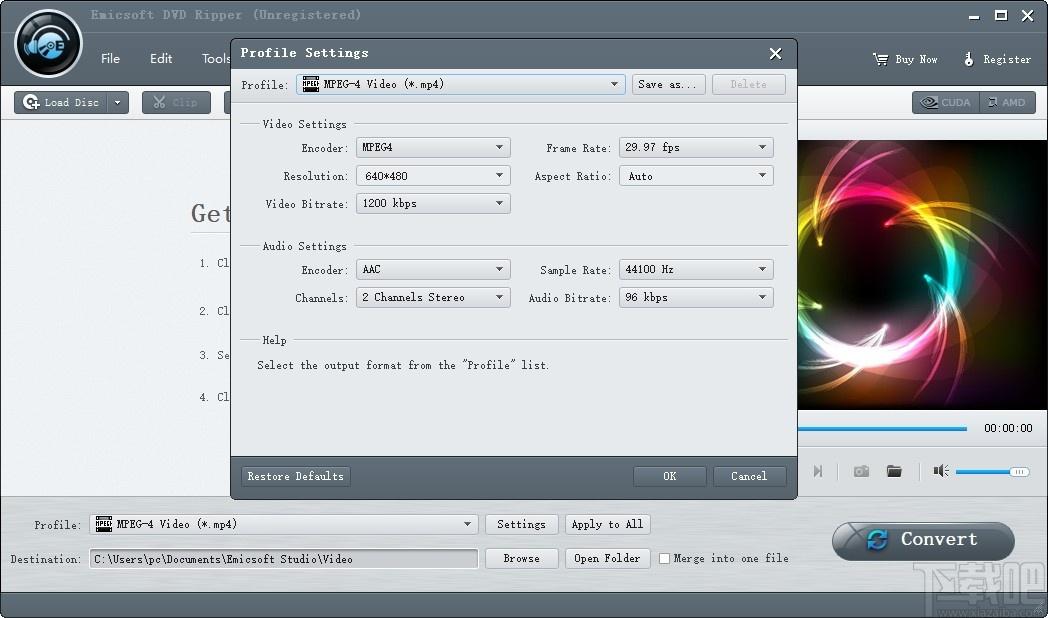 Emicsoft DVD Ripper下载,DVD翻录工具,光盘工具,刻录软件
