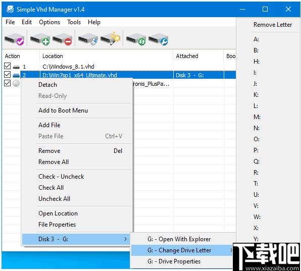 Simple VHD Manager下载,虚拟磁盘,磁盘管理
