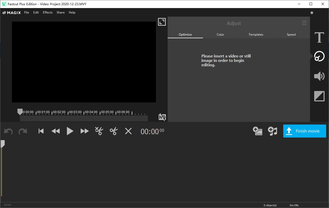 MAGIX Fastcut Plus Edition下载,视频剪辑,视频编辑,视频处理