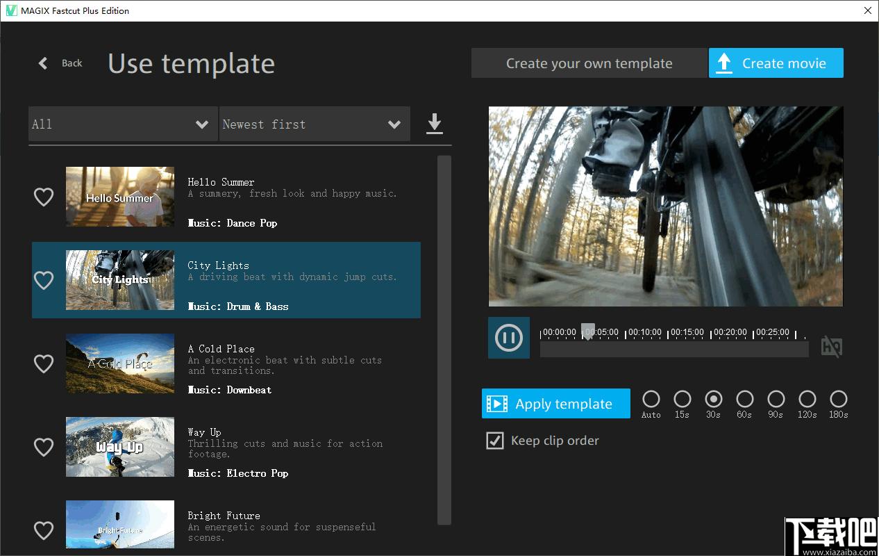 MAGIX Fastcut Plus Edition下载,视频剪辑,视频编辑,视频处理
