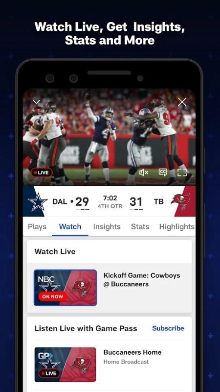 nfl官方app下载,nfl,橄榄球app,体育app